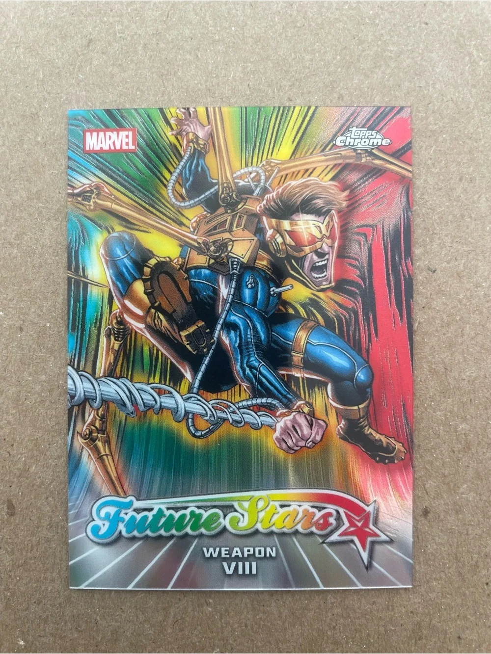 2026 Topps Chrome Marvel Comics Weapon VIII Future Stars Insert #FS-16